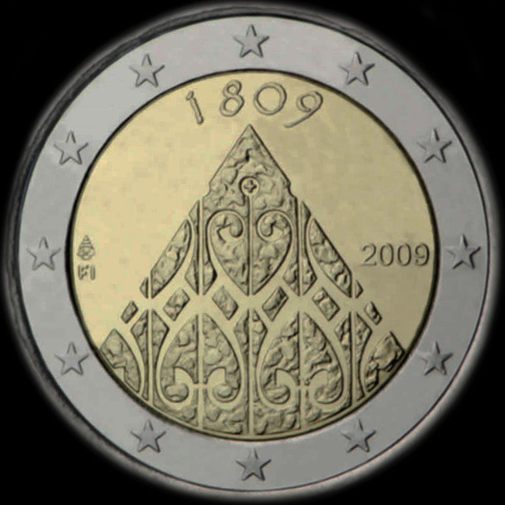 Finlande 2009 - 200 ans de l'Autonomie et des Institutions - 2 euro commmorative
