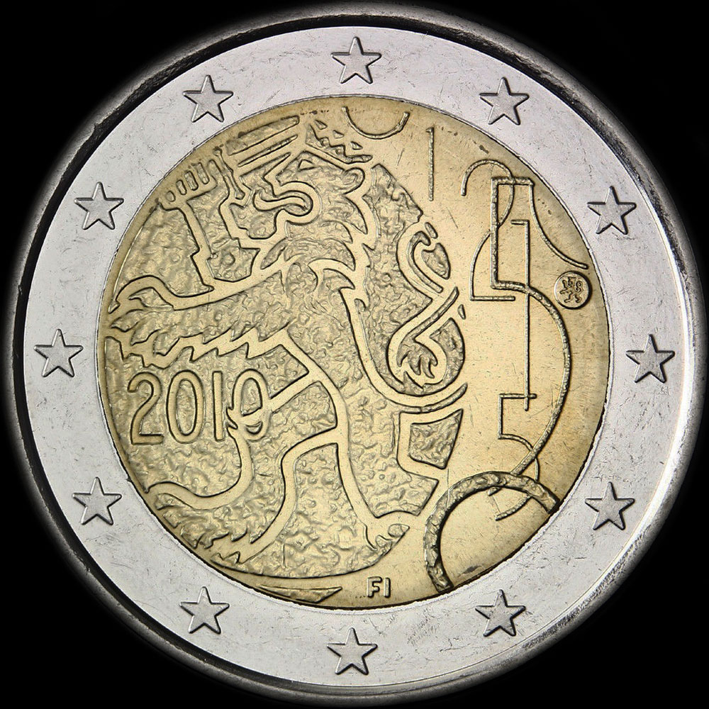 Finlande 2010 - 150 ans de la Monnaie Finlandaise - 2 euro commmorative