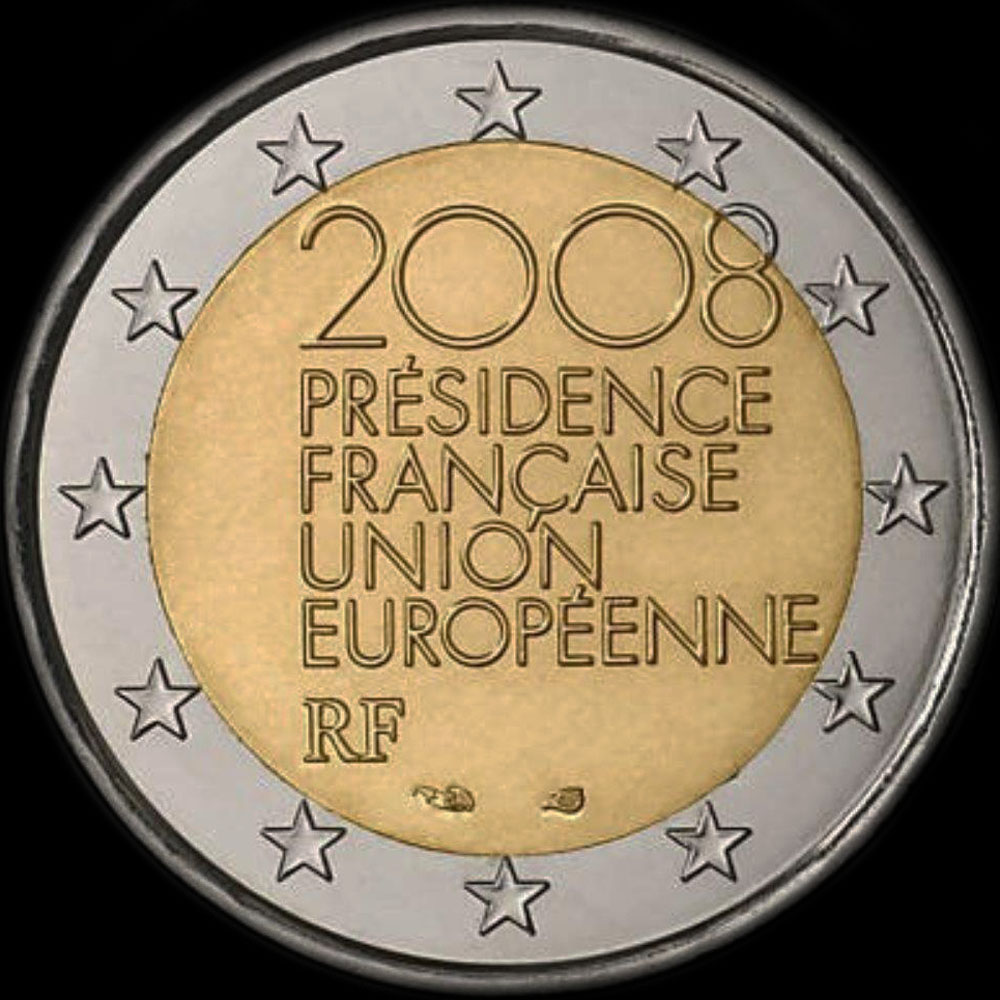 France 2008 - Prsidence Franaise de l'UE - 2 euro commmorative