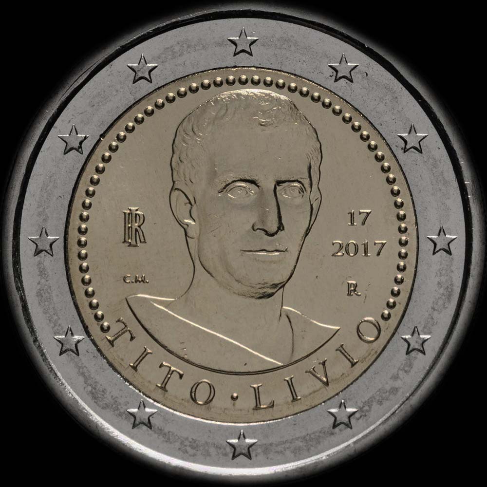 Italie 2017 - 2000 ans de la mort de Titus Livius - 2 euro commmorative