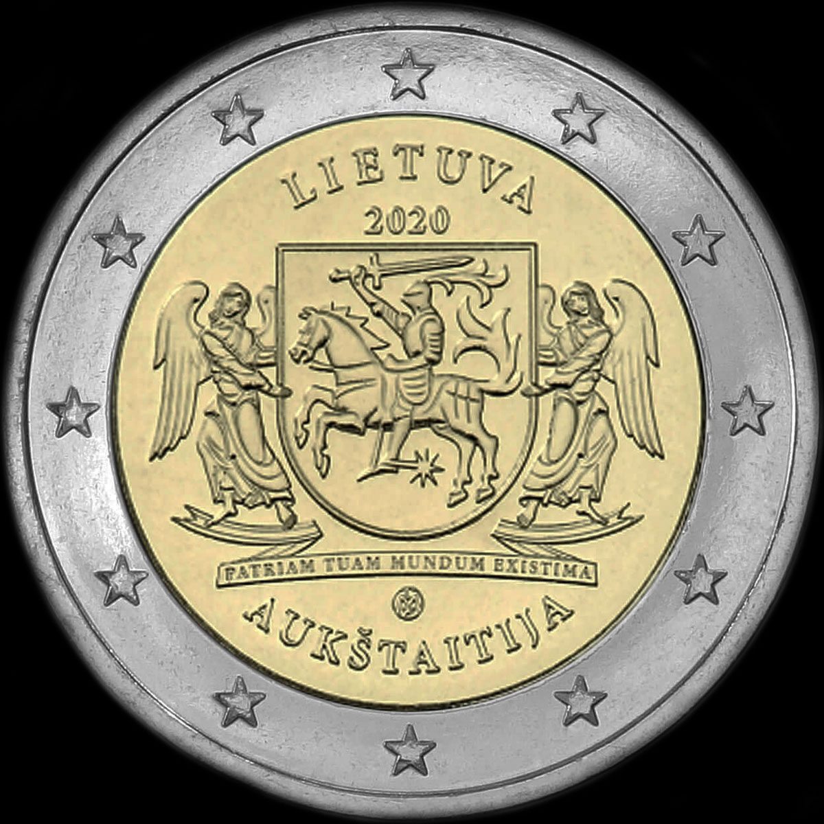 Lituanie 2020 - Rgion Aukštaitija (Haute-Lituanie) - 2 euro commmorative
