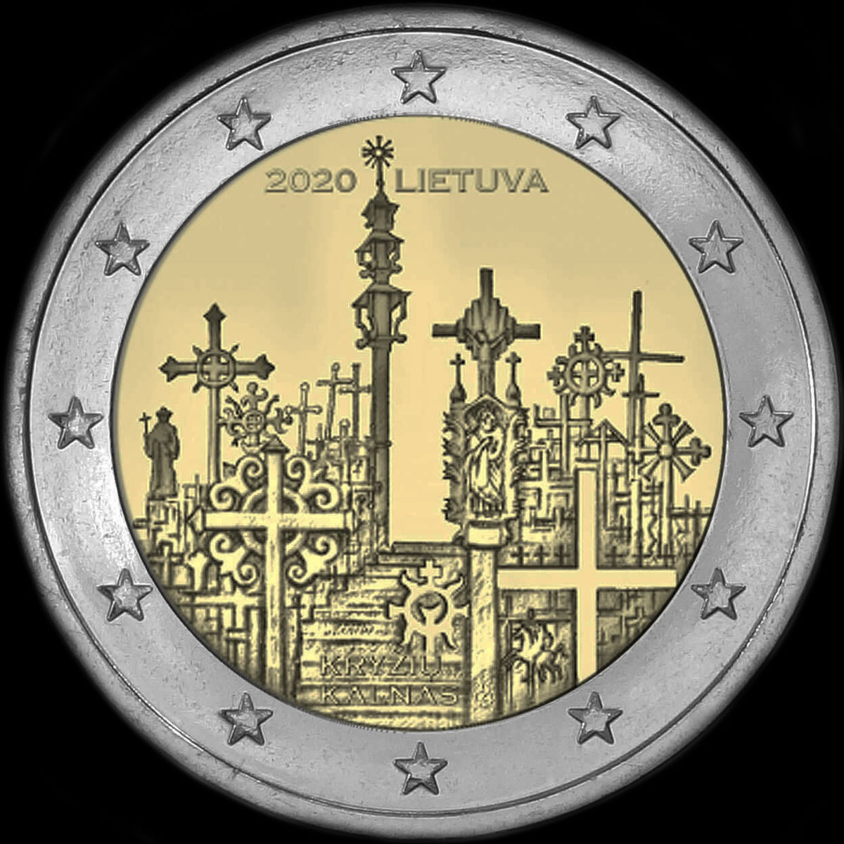Lituanie 2020 - La Colline des Croix - 2 euro commmorative