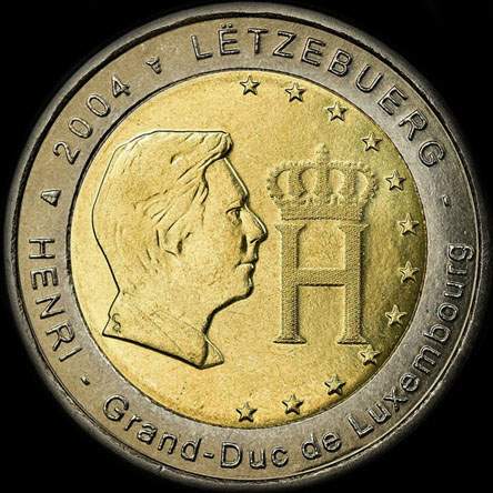 Luxembourg 2004 - Henri - Grand-Duc de Luxembourg - 2 euro commmorative