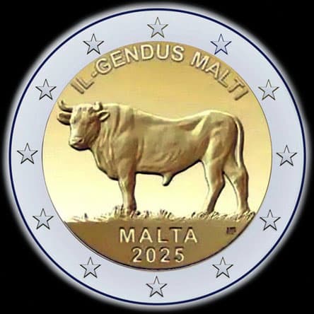 Malte 2025 - Boeuf Maltais - 2 euro comm�morative