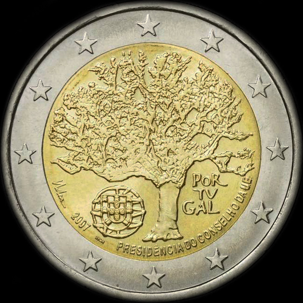 Portugal 2007 - Prsidence du Conseil de l'UE - 2 euro commmorative