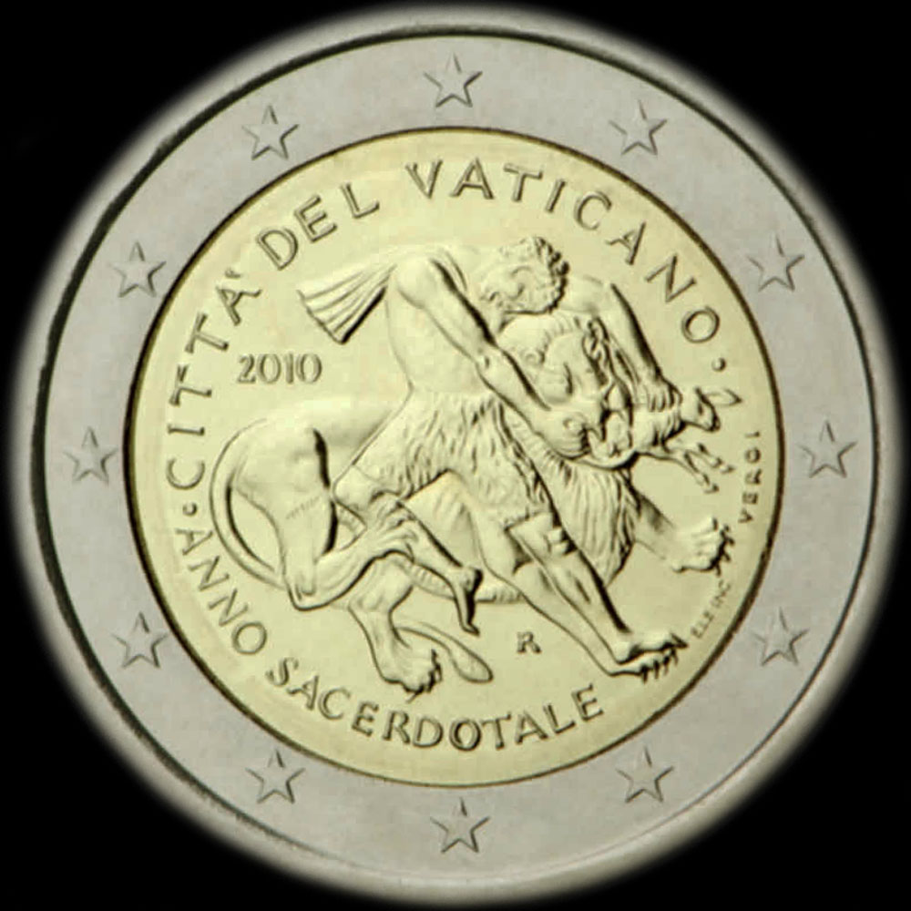 Vatican 2010 - Anne Sacerdotale - 2 euro commmorative