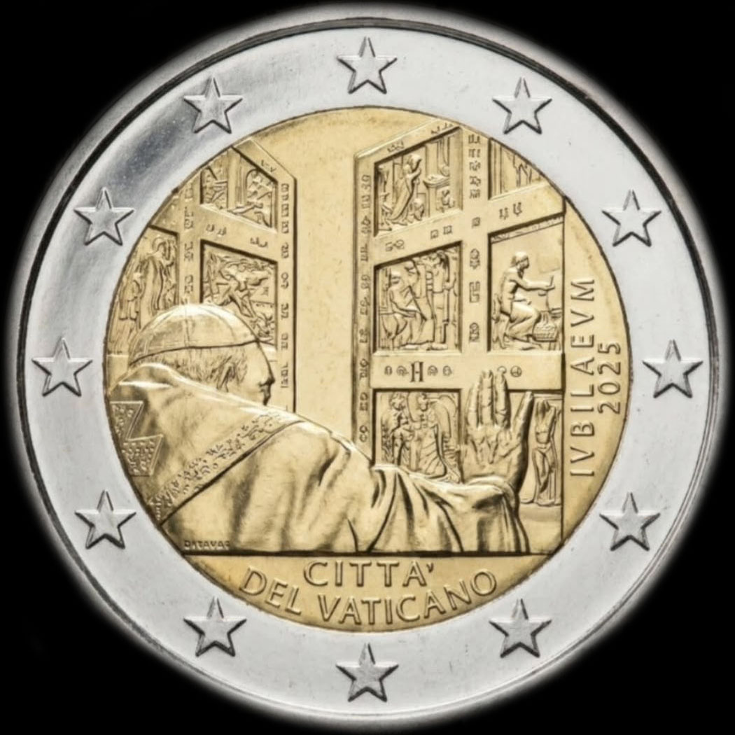 Vatican 2025 - Jubil� de l'Esp�rance - 2 euro comm�morative
