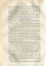 Page 6 de la Loi 1175 du 22 Vend�miaire - An IV - Titre&nbsp;III. - Du commissaire national&nbsp;(suite).