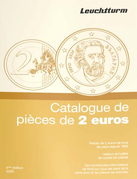 Catalogue Euro monnaies et Billets Leuchtturm 2026
