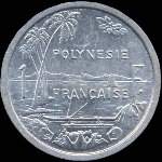 Polynésie - pièce de 1 franc 1965 Polynésie française - revers