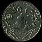 Polynésie - pièce de 50 francs 2011 Polynésie française - revers