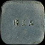 Jeton de ncessit de 10 centimes mis par le R.C.A. (Restaurant Coopratif Angoumois)  Angoulme (16000 - Charente) - avers