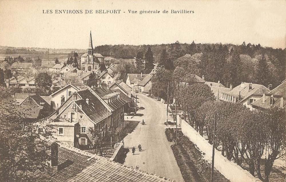 Bavilliers (90800 - Territoire-de-Belfort) - Vue générale
