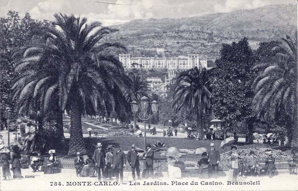 Beausoleil (06240 - Alpes Maritimes) - Monte-Carlo - Les Jardins du Casino - Beausoleil