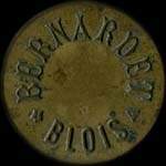 Jeton de nécessité de 10 centimes émis par Bernardet à Blois (41000 - Loir-et-Cher) - avers