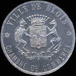 Jeton de nécessité de 20 centimes émis en 1918 par la Chambre de Commerce de Blois (41000 - Loir-et-Cher) - avers