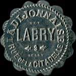Jeton de n�cessit� de 10 centimes �mis par La Dijonnaise Labry � Chalon-sur-Sa�ne (71100 - Sa�ne-et-Loire) - avers