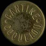 Jeton de 1 franc émis par la Cantine Coquelou du 551e régiment de Chars de Combat - avers
