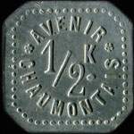 Jeton de 1/2 kg de l'Avenir Chaumontais à Chaumont (52000 - Haute-Marne) - avers
