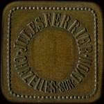 Jeton de 10 centimes de Jules Ferrier  Chazelles-sur-Lyon (42140 - Loire) - avers