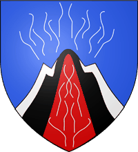 Blason de la ville de Cransac-les-Thermes (12110 - Aveyron)