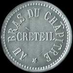 Jeton de 1 franc Au Bras du Chapitre à Créteil (94000 - Val-de-Marne) - avers