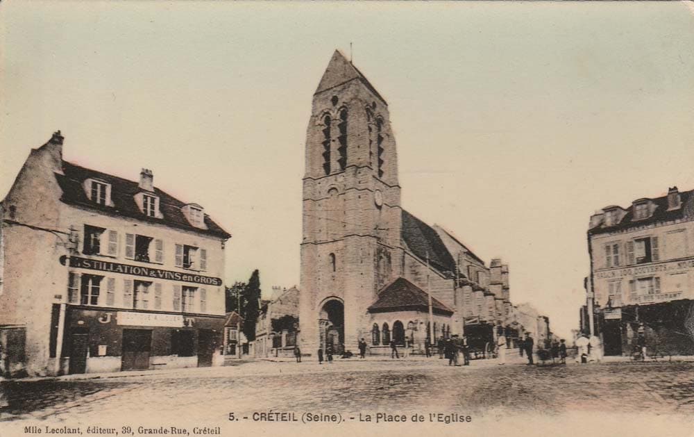 Créteil (94000 - Val-de-Marne) - Place de l'Eglise