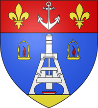 Blason de la ville du Creusot (71200 - Saône-et-Loire)