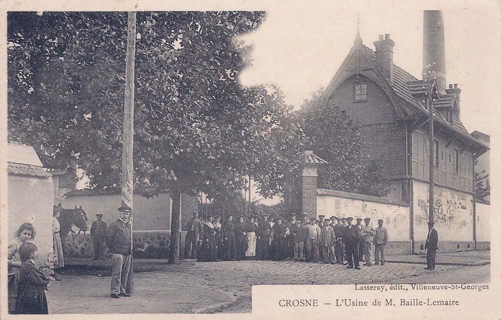 Crosne (91560 - Essonne) - L'Usine de M. Baille-Lemaire