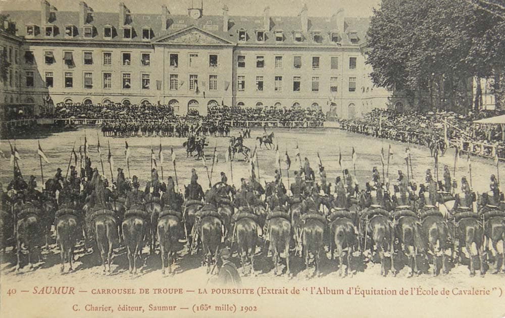 Ecole de Cavalerie de Saumur - Carrousel de Troupe