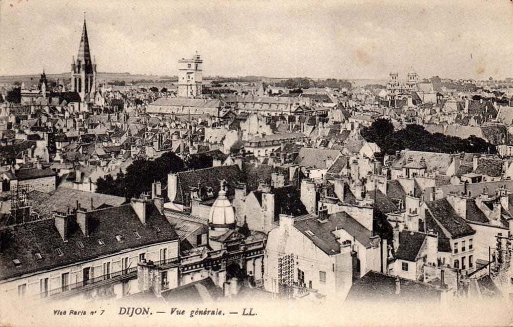 Dijon (21000 - Cte d'Or) - Vue gnrale