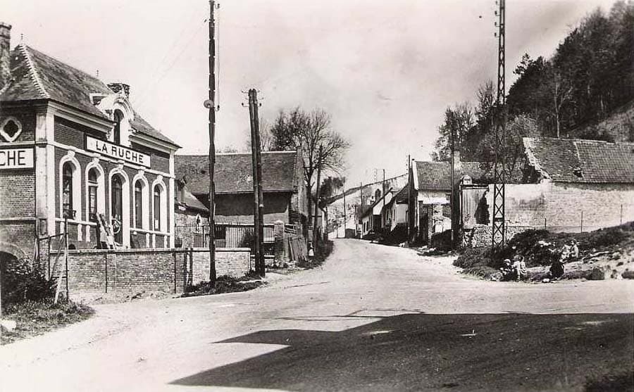 L'Etoile (80830 - Somme) - Rue du Dormart et Cooprative La Ruche