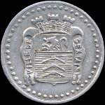 Jeton de 5 centimes 1919 de la Ville de Gex (01170 - Ain) - avers