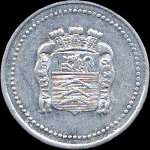Jeton de 10 centimes 1919 de la Ville de Gex (01170 - Ain) - avers