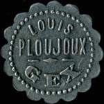 Jeton de 10 centimes de Louis Ploujoux  Gex (01170 - Ain) - avers