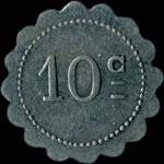 Jeton de 10 centimes de Louis Ploujoux  Gex (01170 - Ain) - revers