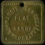 Jeton de Plat Garni des Coopérateurs de Normandie au Grand-Quevilly (76120 - Seine-Maritime) - avers