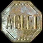 Jeton de 15 centimes de A.&nbsp;Clet � Grenoble (38000 - Is�re) - avers