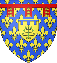 Blason de la ville de Houdain (62150 - Pas-de-Calais)