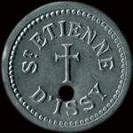 Jeton de 5 centimes mis par Saint-Etienne d'Issy  Issy-les-Moulineaux (92130 - Hauts-de-Seine) - avers