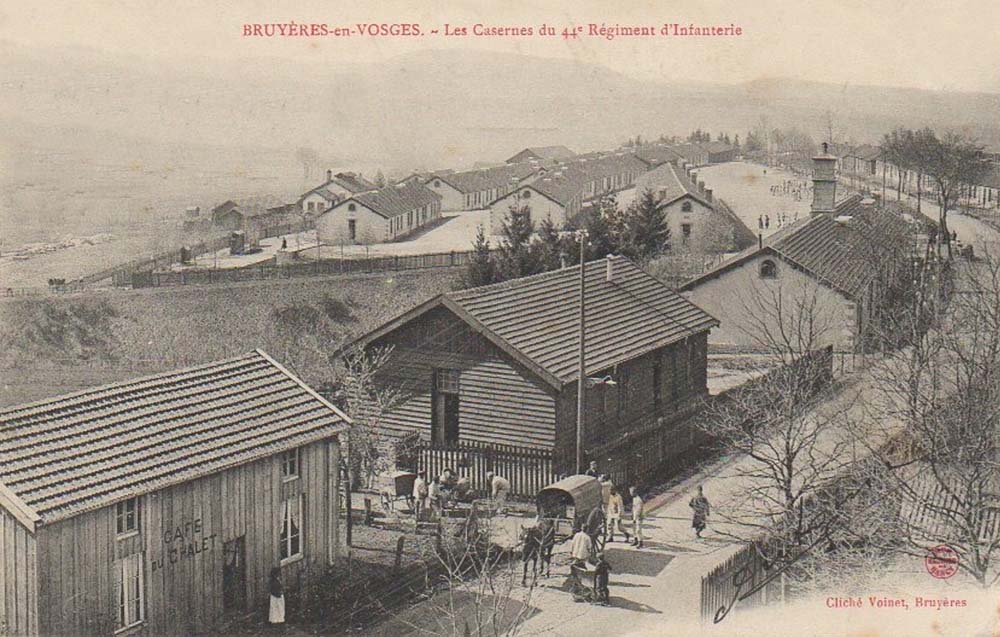 Bruyres-en-Vosges - Les caserne du 44e rgiment d'infanterie