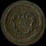 Jeton de 30 centimes mis par la Grande Brasserie Est  Maxville (54320 - Meurthe-et-Moselle) - avers