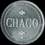 Jeton de 250 grammes de Chaco émis par le laboratoire Gran Chaco à Monbahus (47170 - Lot-et-Garonne) - avers
