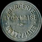 Jeton de ncessit de 10 centimes de Mercerie Lyonnaise  Montpellier (34000 - Hrault) type 2 - avers