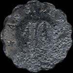 Jeton de 10 centimes émis par A & J. Levy - Nancy (54000 - Meurthe-et-Moselle) - revers