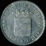 Jeton de 5 centimes 1921 émis par l'Union Commerciale et Industrielle de Nouvion-en-Thiérache (02170 - Aisne) - avers