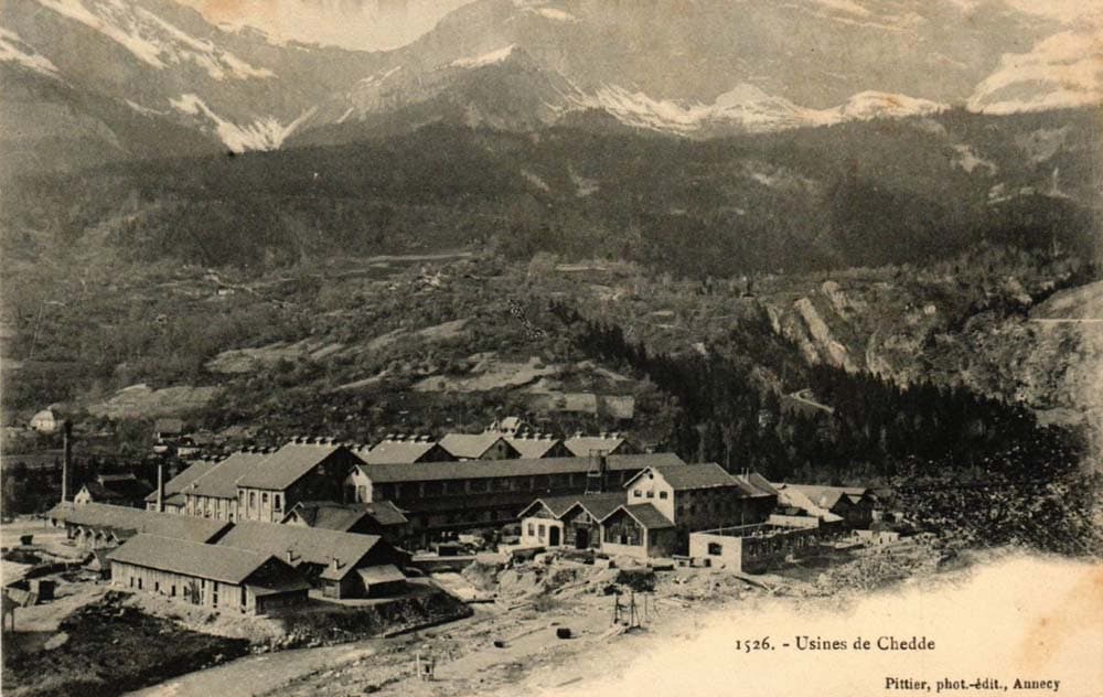 Passy (74190 - Haute-Savoie) - Usines de Chedde