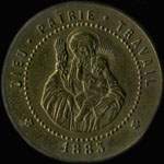 Jeton de 10 centimes mis par l'Institution Agricole de Charsey - Charente  Puymoyen (16400 - Charente) - avers