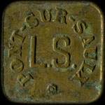 Jeton de 25 centimes mis par Pont-sur-Saulx - L.S. (fonderies et ateliers de construction Lechaudel et Scherer)  Robert-Espagne (55000 - Meuse) - avers