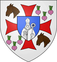 Blason de la ville de Saint-Cyprien (42160 - Loire)